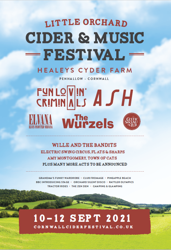 Little Orchard Cider and Music Festival 2021 — Cornwall 365 What's On