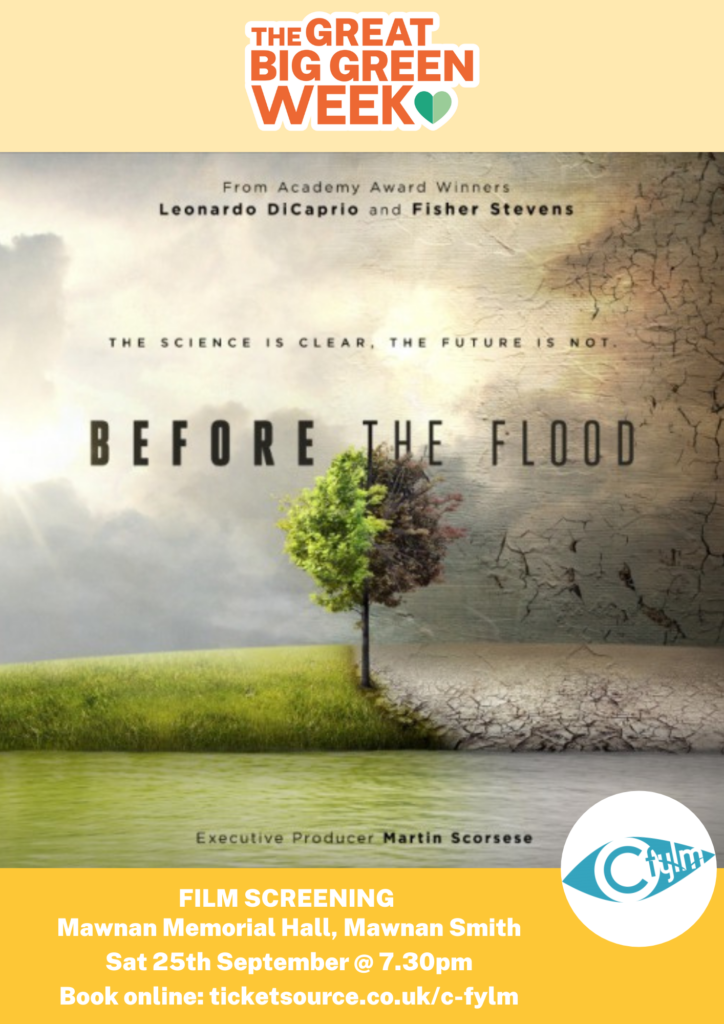 Before the Flood | The Great Big Green Week