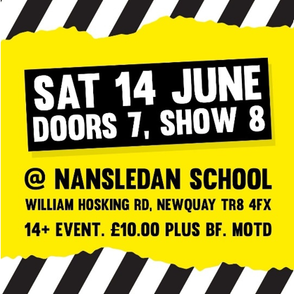 Nansledan Arts Festival 2025: Comedy