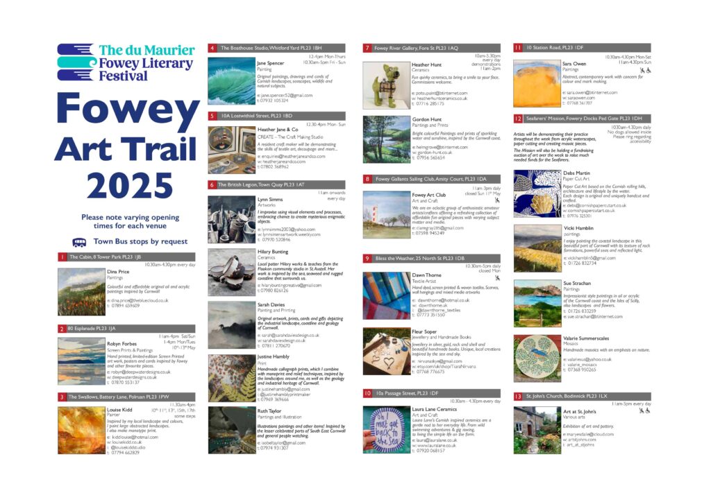 Fowey Art Trail 2025