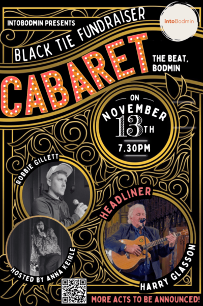 Cornwall’s Legends: Harry Glasson Cabaret Fundraiser