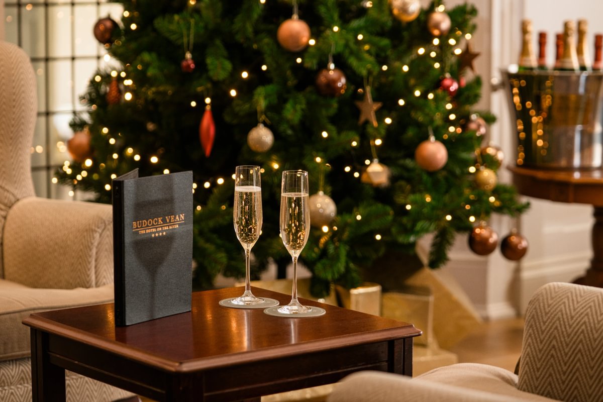 Christmas Party Night at Budock Vean Hotel