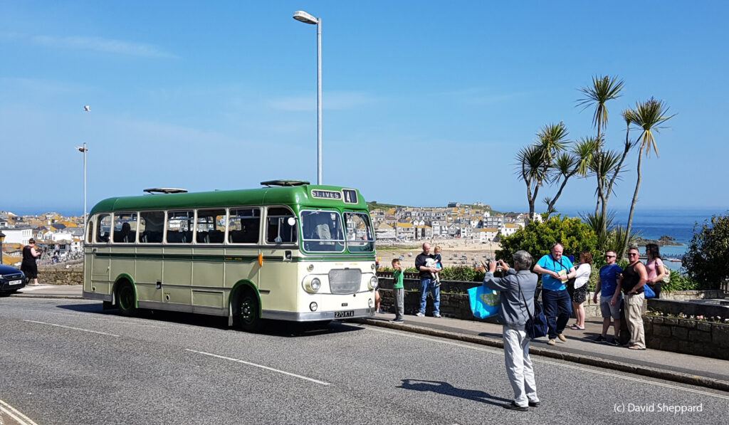 Vintage Bus Day free rides from Penzance
