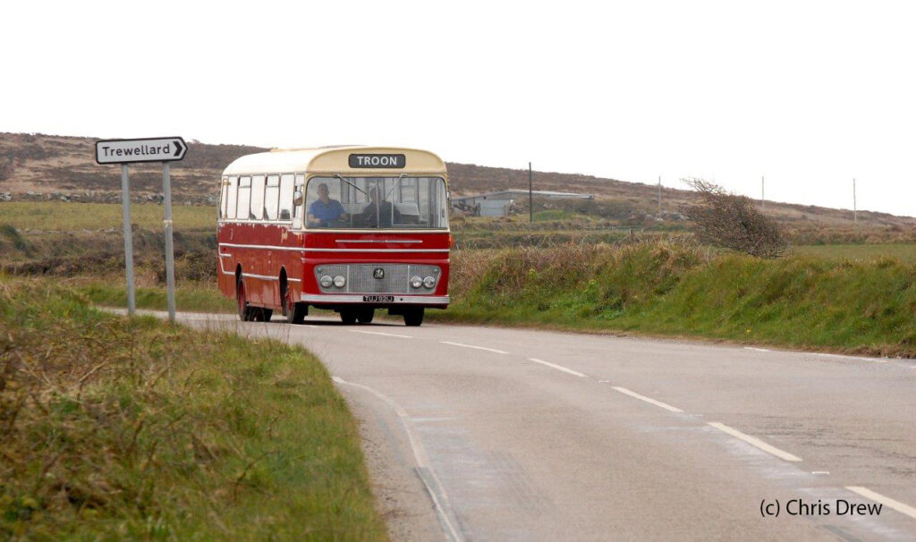 Vintage Bus Day free rides from Penzance