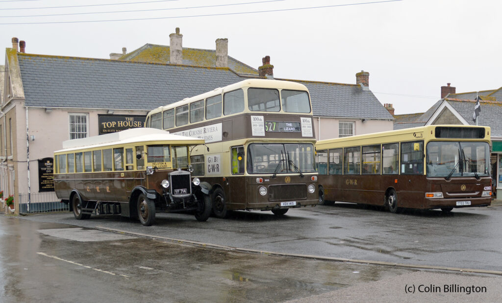 Vintage Bus Day free rides from Penzance