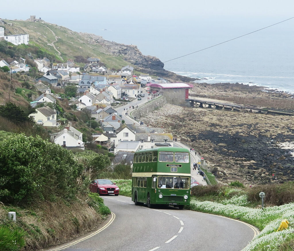 Vintage Bus Day free rides from Penzance