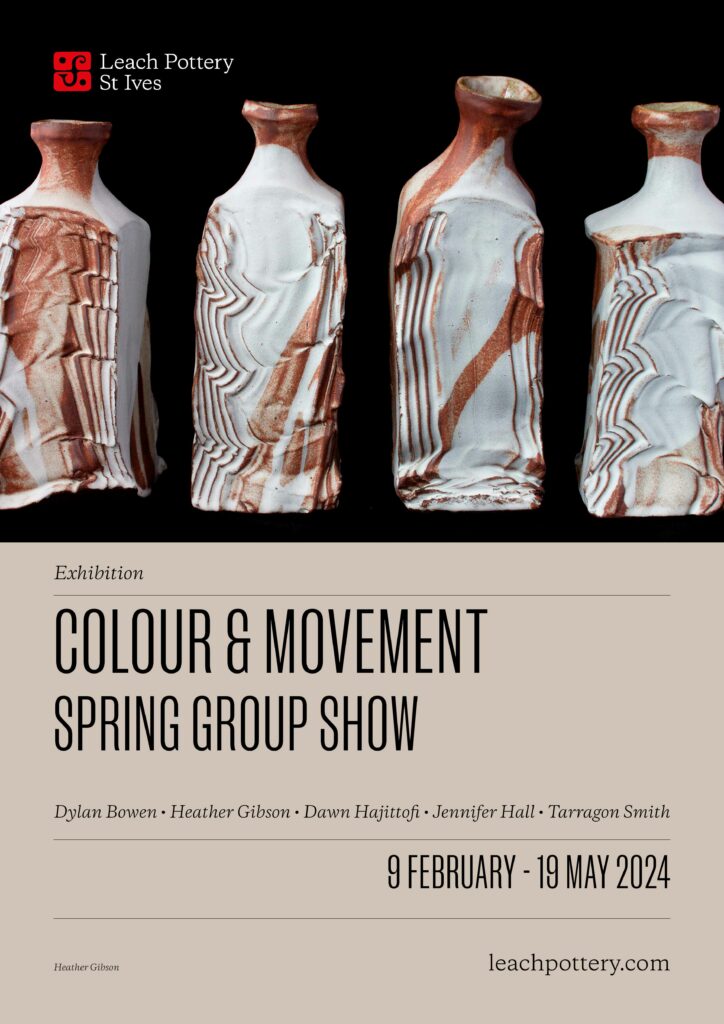 Show at Leach Pottery: Colour & Movement