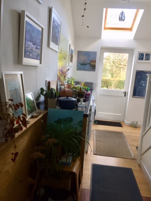Pam Furby painter / printmaker.